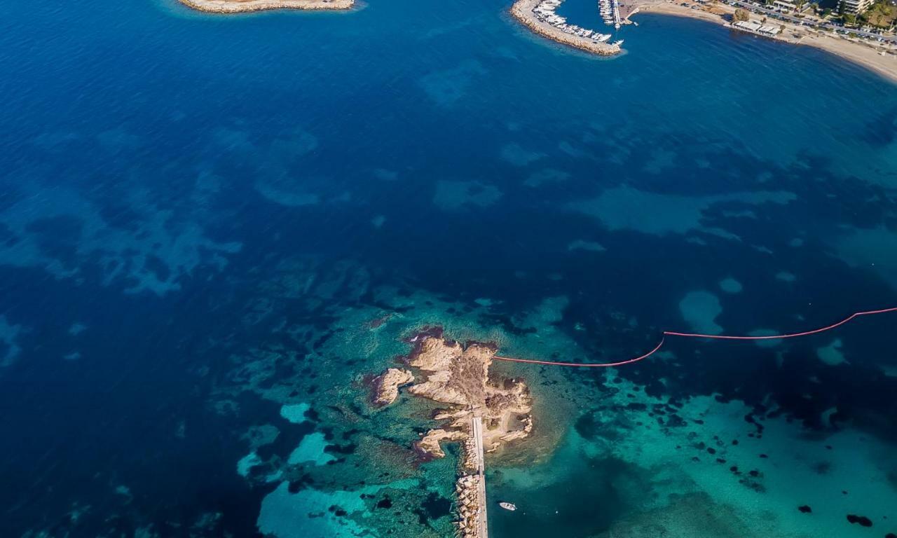 Glyfada Coast Studio Lägenhet Aten Exteriör bild
