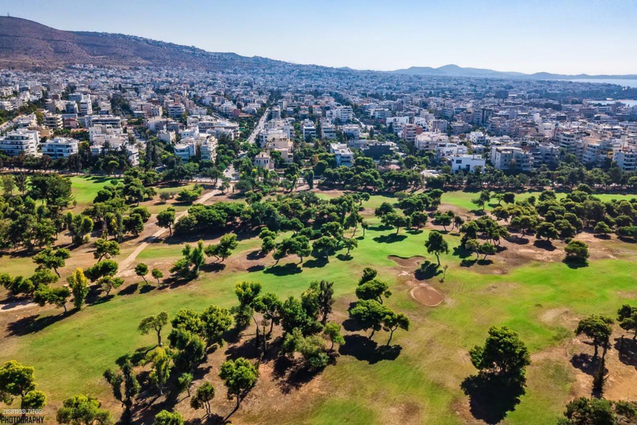 Glyfada Coast Studio Lägenhet Aten Exteriör bild